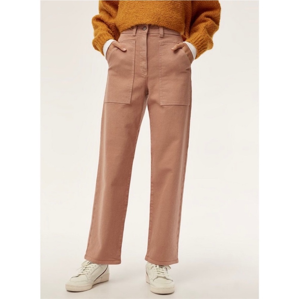 Wilfred Free Modern Utility Pant in Tan Brown - 6